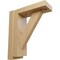 Ekena Millwork 2 1/2"W x 6 1/4"D x 7 1/2"H Traditional Shelf Bracket, Cherry BKT02X06X07TRCH - alternate 1